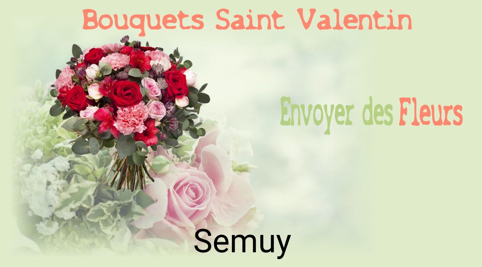Roses de Saint-Valentin livrées à Semuy